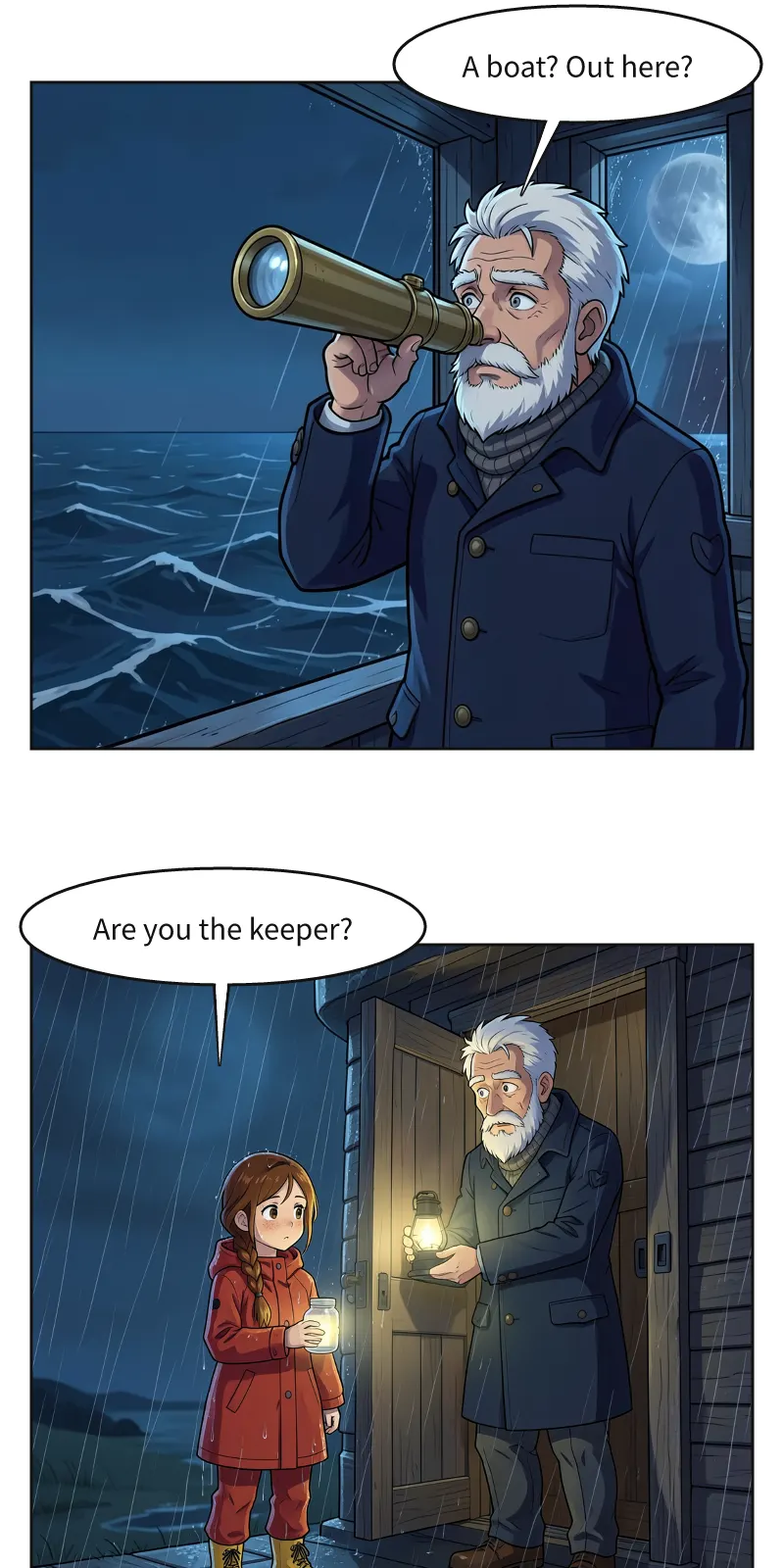 『The Last Lighthouse Keeper, Ep.1』5ページ