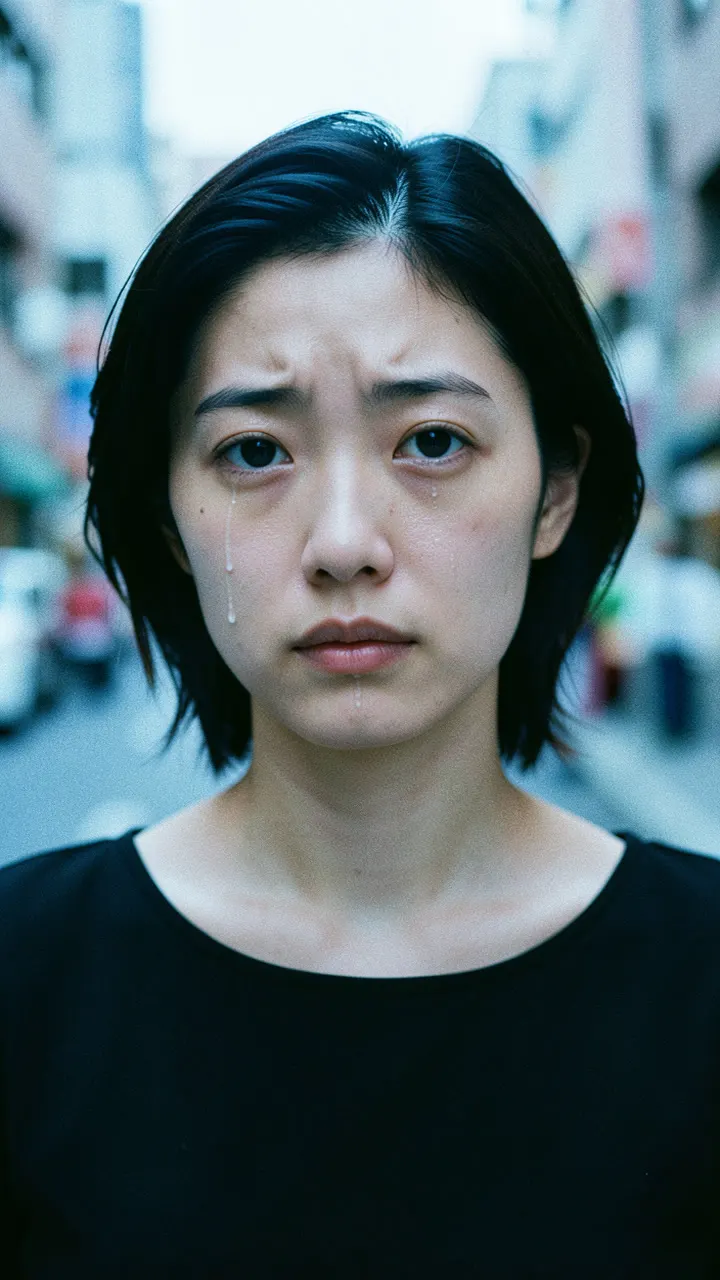五年後の七海が話し始め、七海が言葉に戸惑う場面 #1