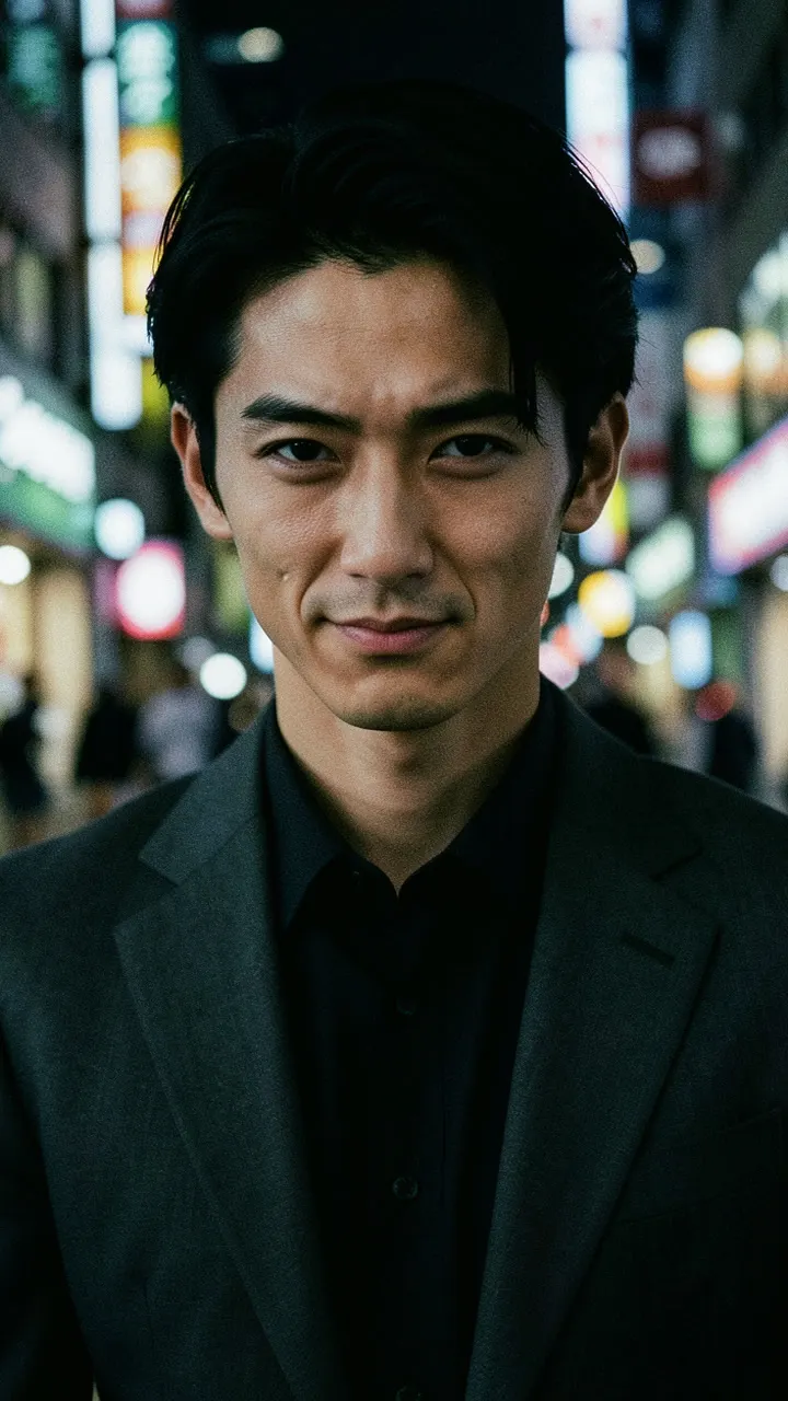 怜哉が姉と談笑する中、少し離れて様子を伺う美緒の後ろ姿。