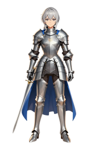 Character art from Reborn Overpowered, I Live as I Please
