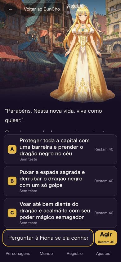Escrevendo uma ação própria no campo de texto