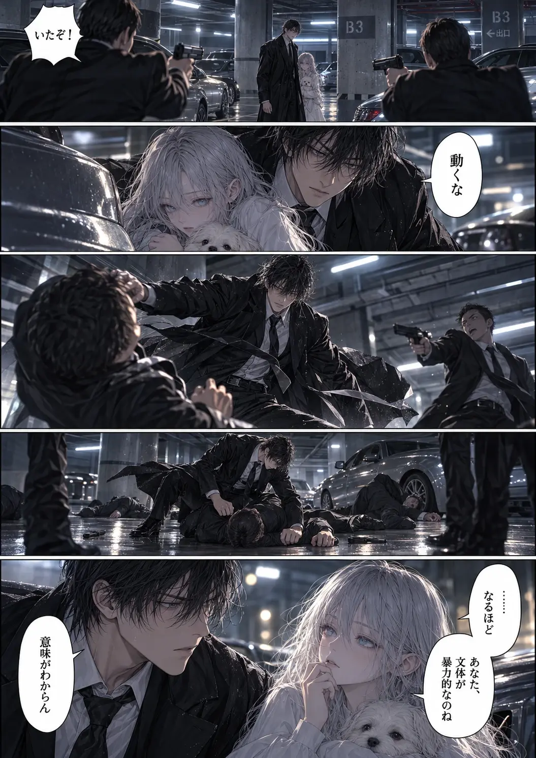 殺し屋は結末を知らない Page 11: たった一冊の紙の本