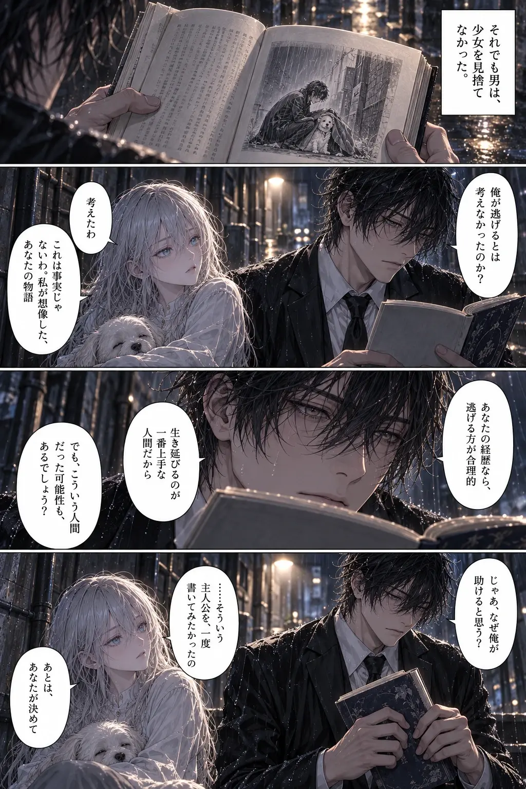 殺し屋は結末を知らない Page 20: 「人の死に方を、勝手に決めるな」