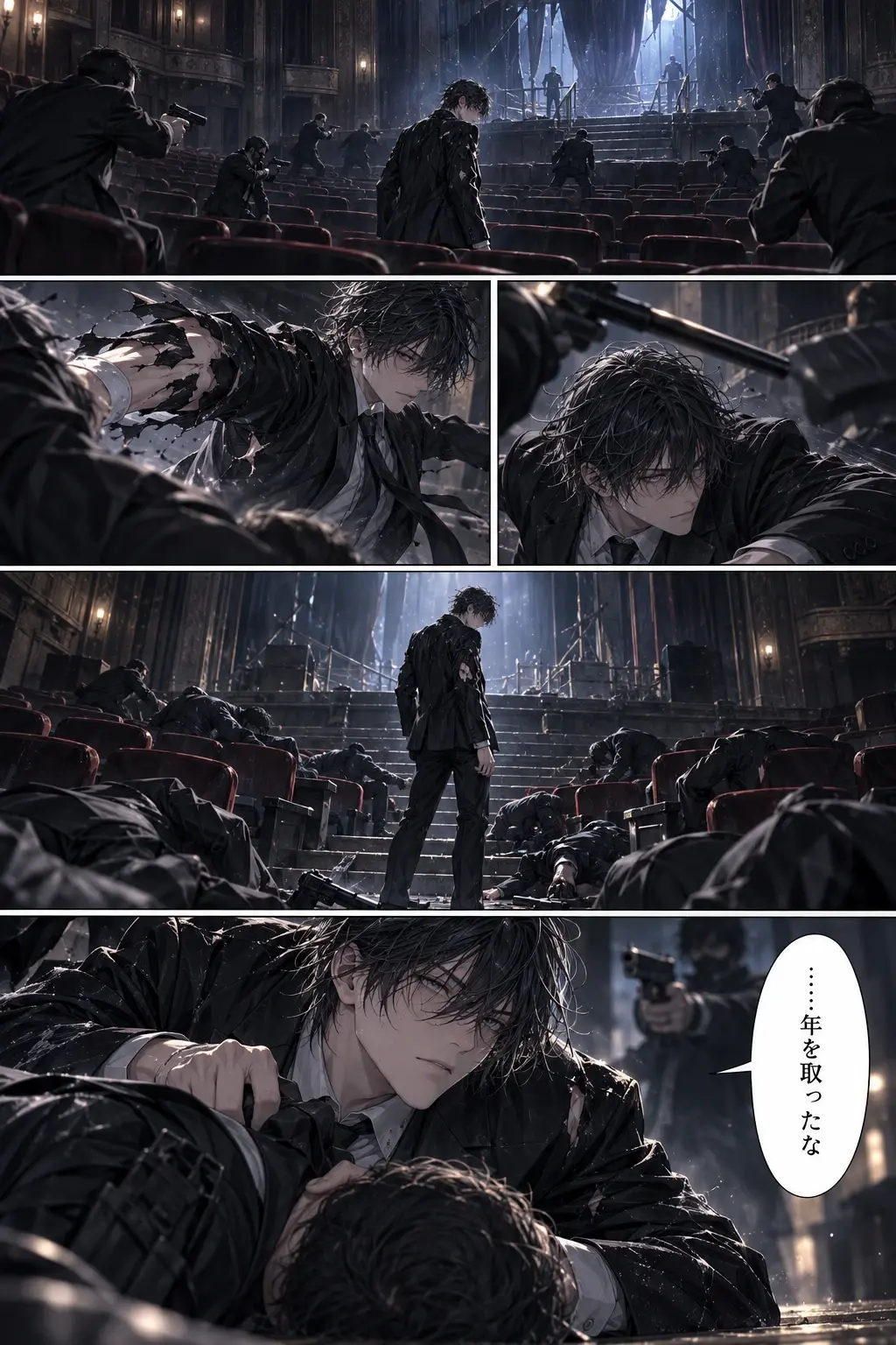 殺し屋は結末を知らない Page 22: 「あとは、あなたが決めて」