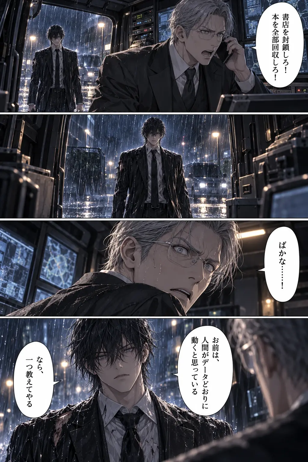 殺し屋は結末を知らない Page 27: 午前0時の印刷所・オフラインの輪転機