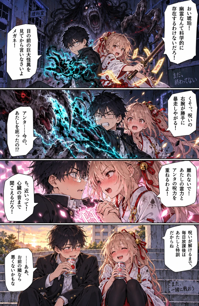 放課後オカルト特捜部は君の呪いも恋も祓えない カバーアート