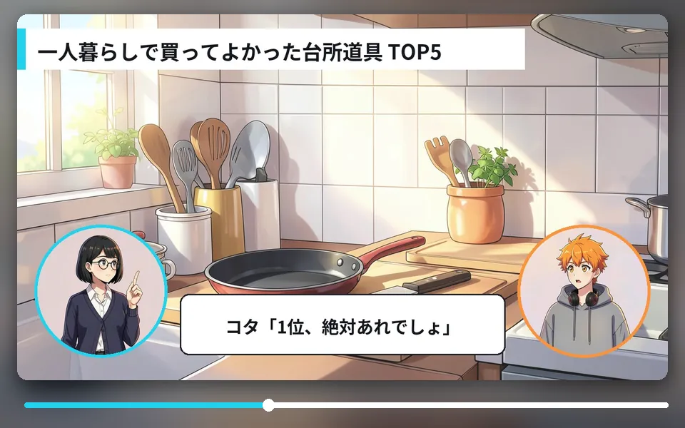 ランキング解説: 下位から発表して1位で爆発させる